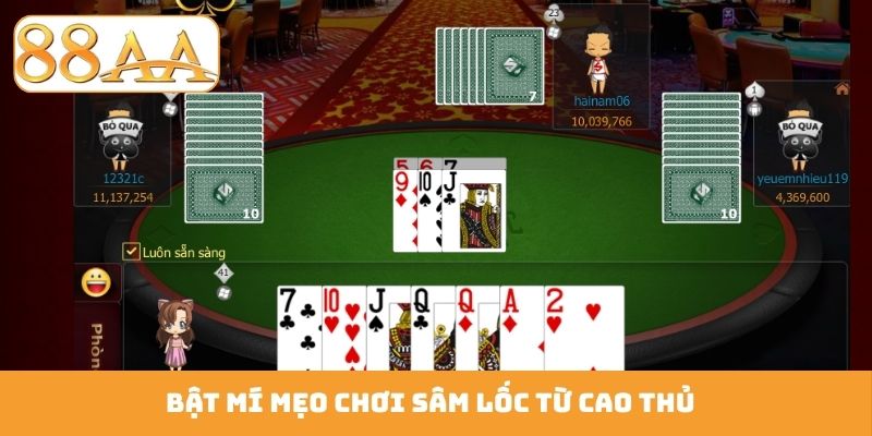 Bật mí mẹo chơi sâm lốc từ cao thủ