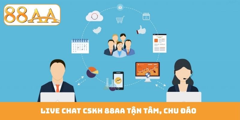 Live chat CSKH 88AA tận tâm, chu đáo