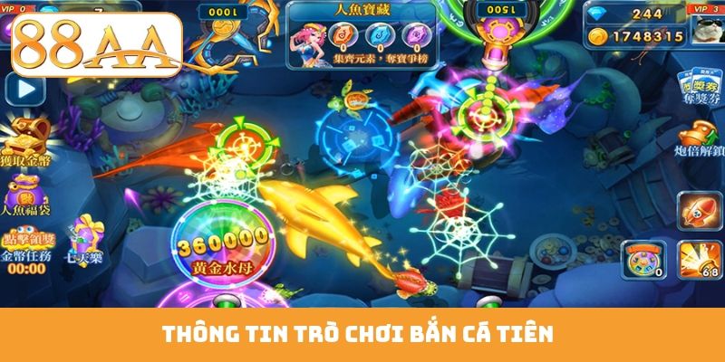 Thông tin trò chơi bắn cá Tiên